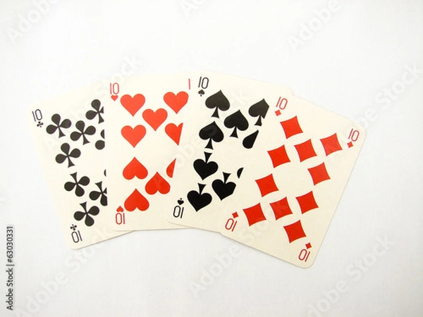 Obraz jeu de cartes