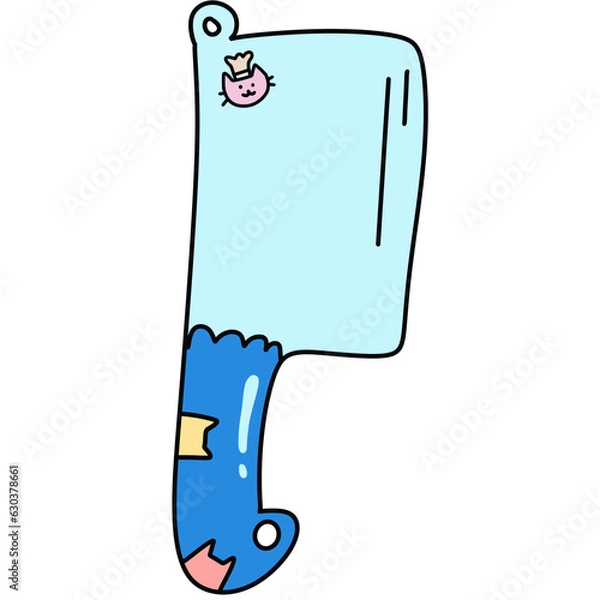 Obraz knife cartoon