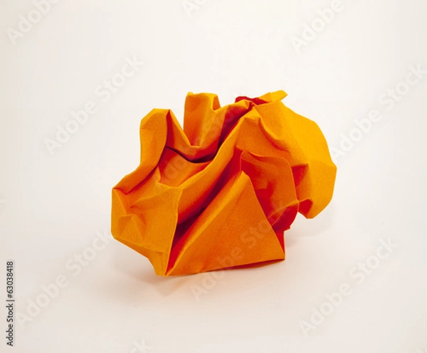 Obraz Boule papier orange