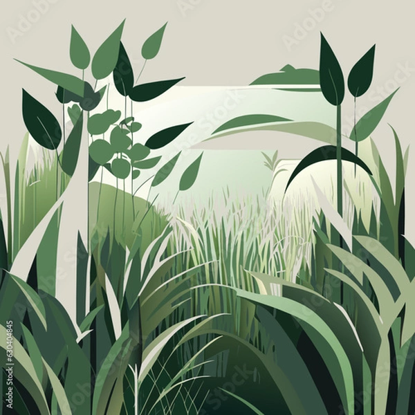 Obraz Leaves on a branch