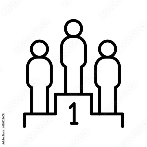 Fototapeta Winner icon