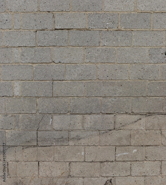 Obraz Texture de vieux mur en parpaings