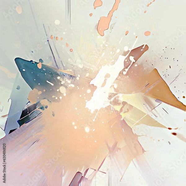 Obraz Image representing calm and tranquility with soft colors