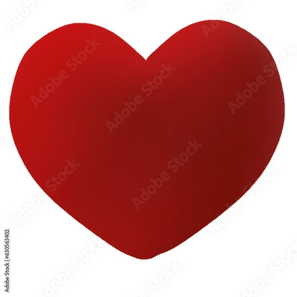Fototapeta red heart