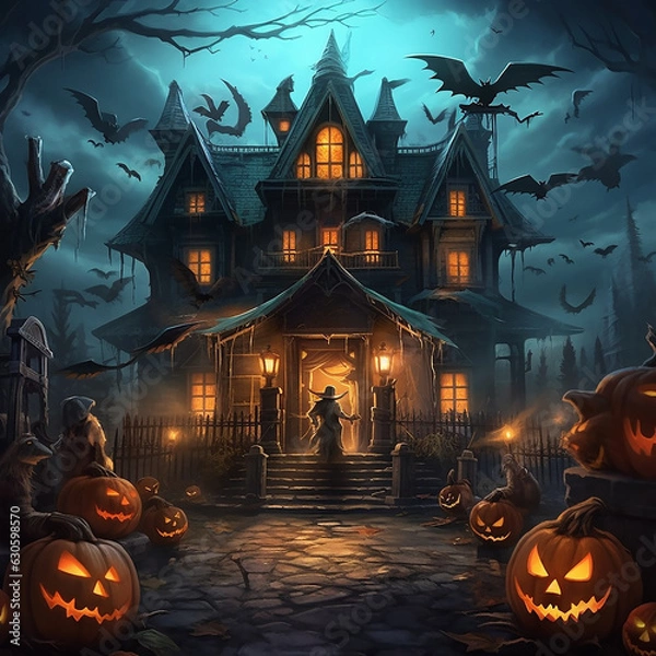Obraz halloween theme
