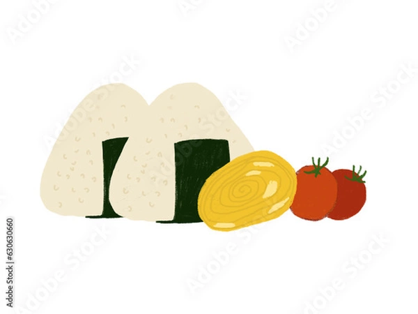 Obraz お弁当のイラスト