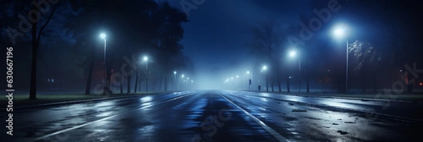 Fototapeta night traffic