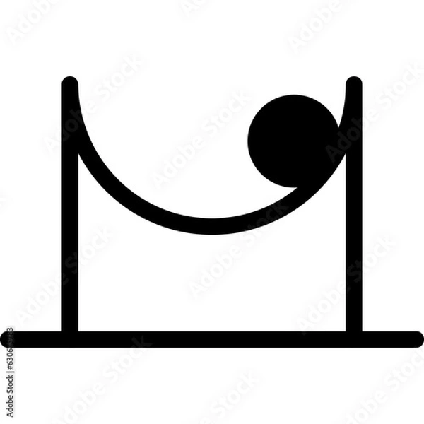 Fototapeta Friction Icon