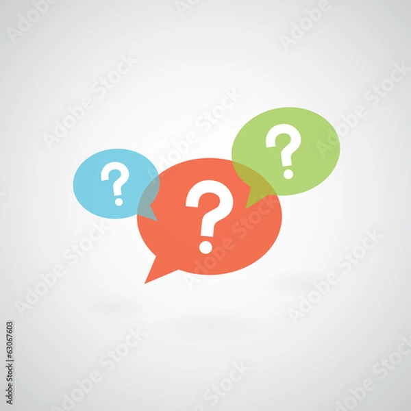 Obraz symbol znaku zapytania