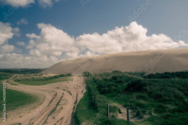 Obraz landscape with clouds