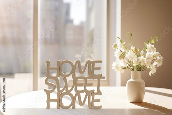 Obraz Home Living Room Table Background