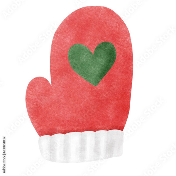 Fototapeta Christmas Gloves