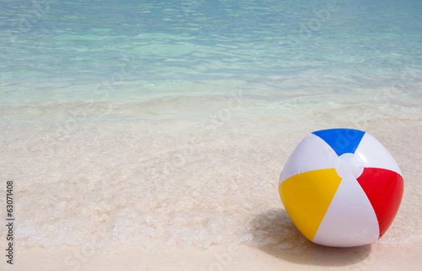 Obraz ball and beach