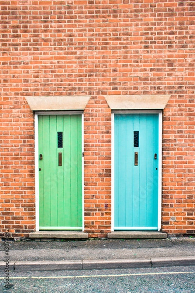 Fototapeta Front doors