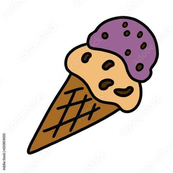 Obraz ice cream cone