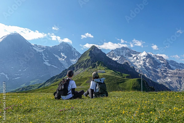 Fototapeta メンリッヒェンからの景色