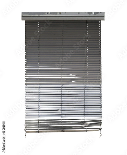 Obraz Worn venetian blind, transparent png