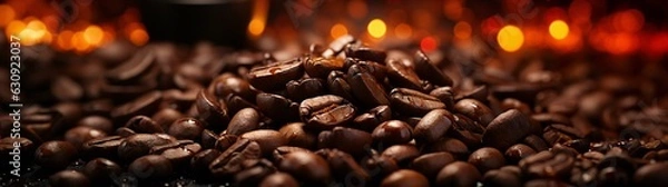 Obraz 珈琲豆の背景