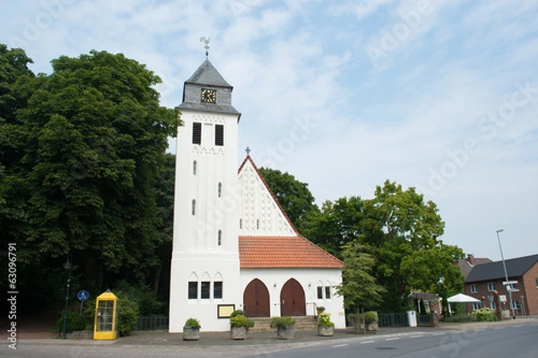 Fototapeta Friedenskirche in Anholt