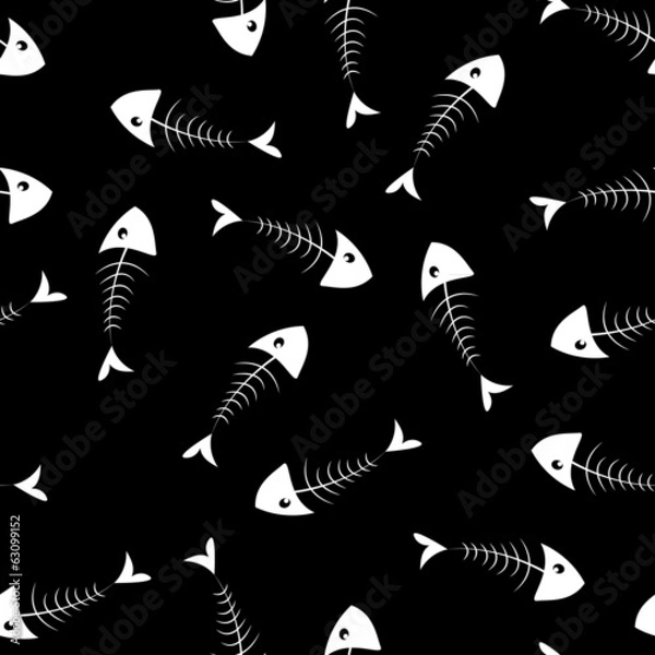 Obraz Seamless Texture Fish