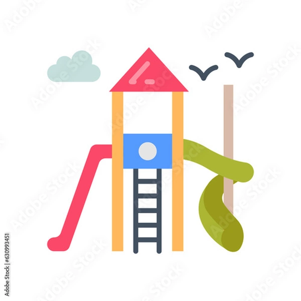 Fototapeta Playground icon in vector. Illustration