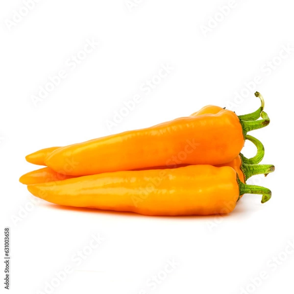 Obraz Ramiro yellow pepper on white background