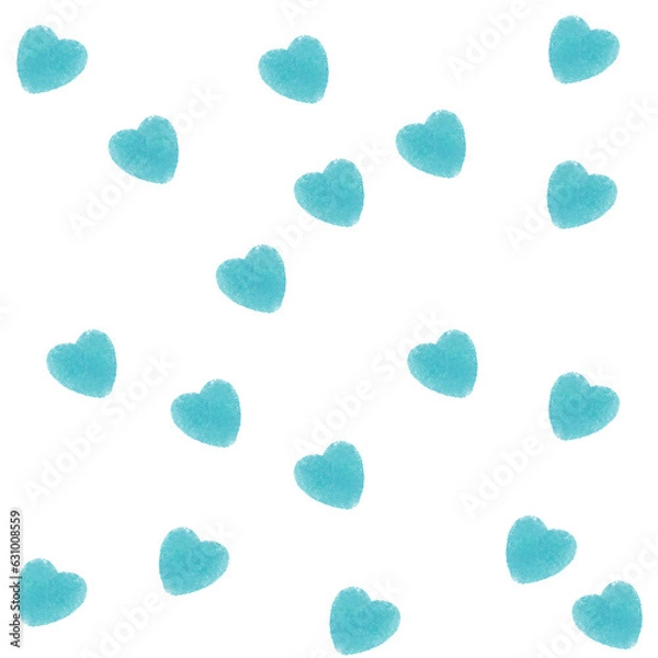 Obraz seamless background with hearts