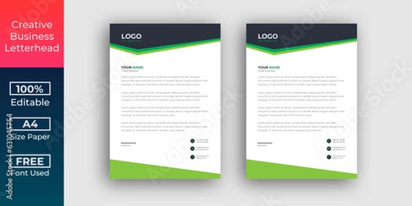 Obraz Corporate Business Letterhead
