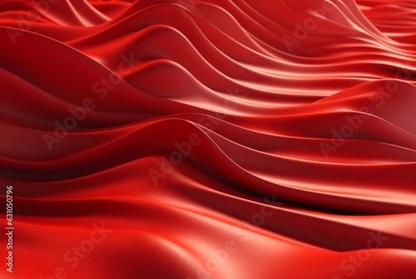 Obraz red abstract background. generative ai