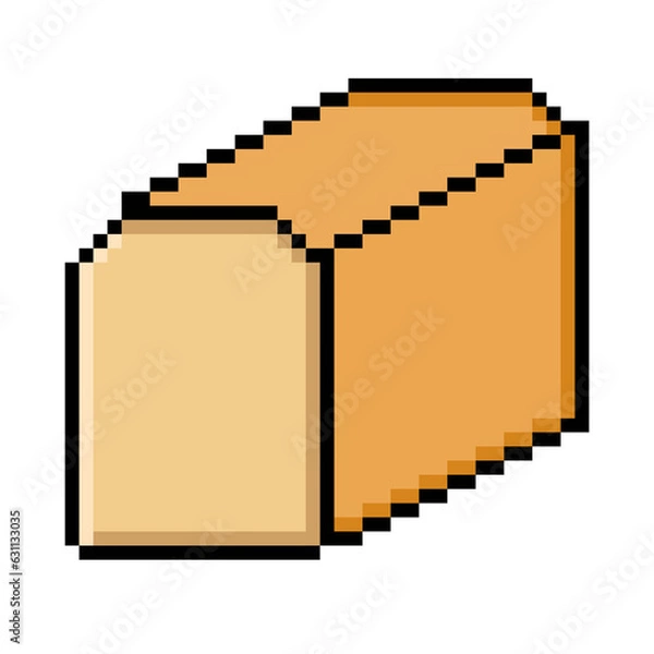Obraz pixel bread