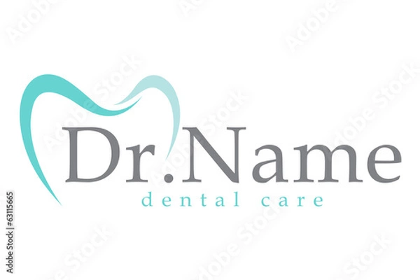 Obraz Logo opieki stomatologicznej