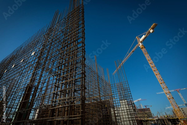 Fototapeta Construction site