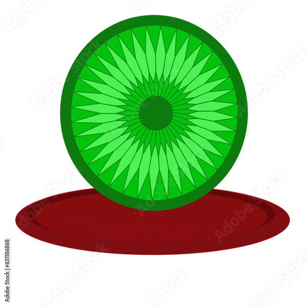 Obraz desain tutup wadah makanan dengan latar belakang putih