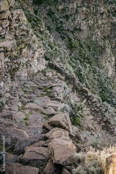 Obraz Rocky terrain in the beautiful mountainous landscape