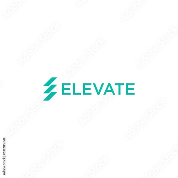 Fototapeta Letter E logo icon vector.