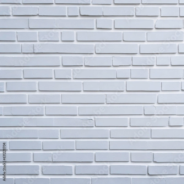 Fototapeta white brick wall texture