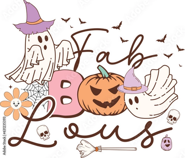 Obraz Retro Halloween Sublimation Bundle
