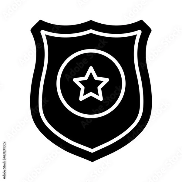 Obraz Police Shield Icon