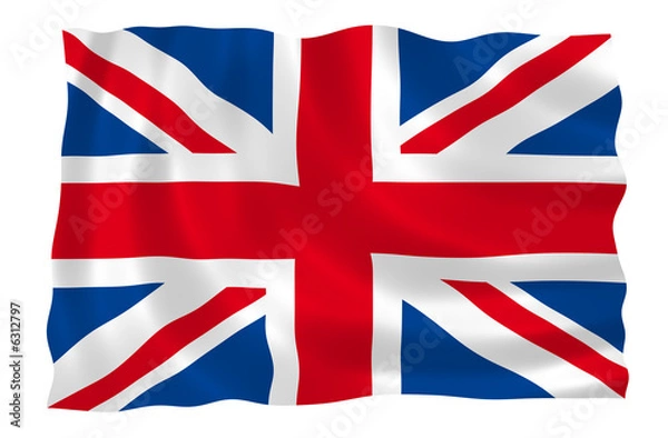 Fototapeta Great Britain Flag