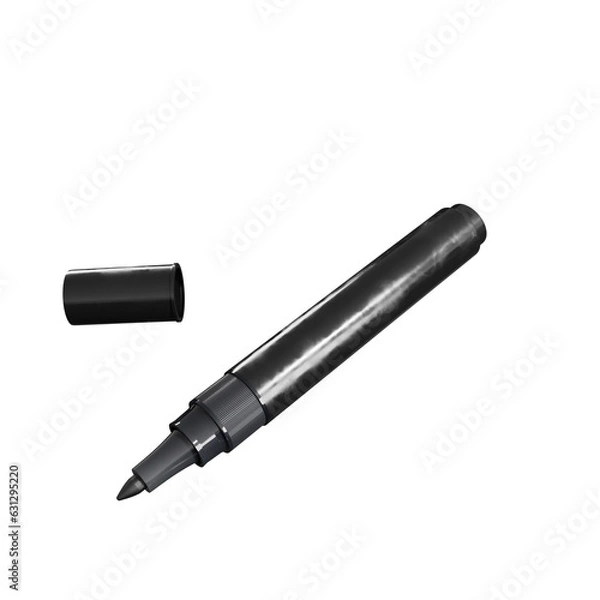 Obraz Black marker isolated