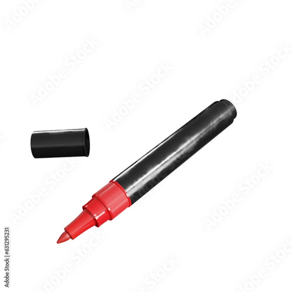 Obraz Red marker isolated