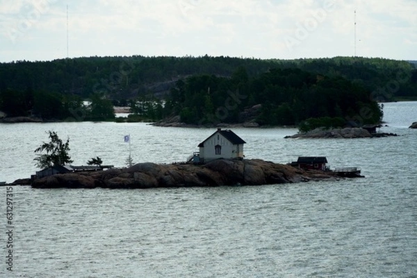 Obraz Views from a Ferry, in Finland Travelling