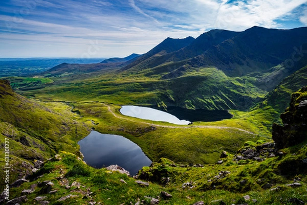 Obraz The Ring of Kerry Mountains West Ireland, MacGillycuddy's Reeks