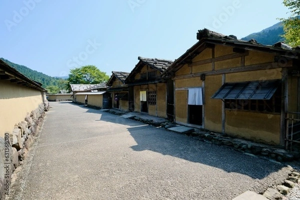 Fototapeta 【福井】一乗谷朝倉氏遺跡