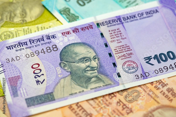 Fototapeta Indian banknotes