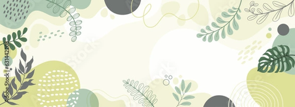 Fototapeta Design banner frame background .Colorful abstract background for design.