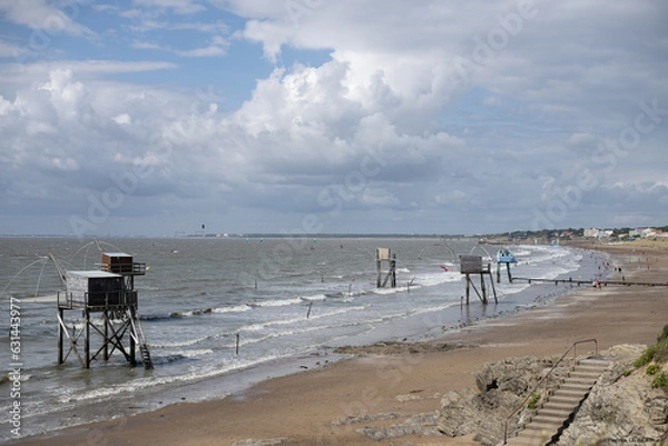 Fototapeta La plage de Tharon Plage