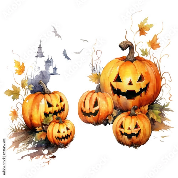 Fototapeta halloween pumpkin
