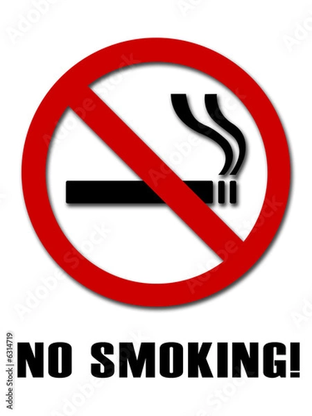 Fototapeta No smoking sign