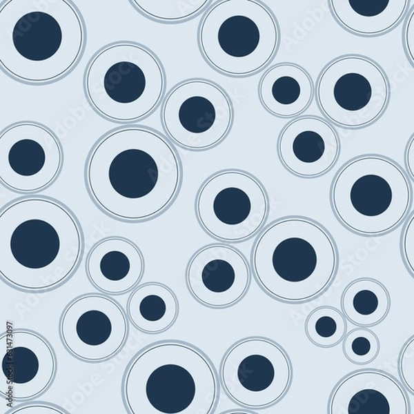 Obraz Cirles geometry abstract seamless pattern